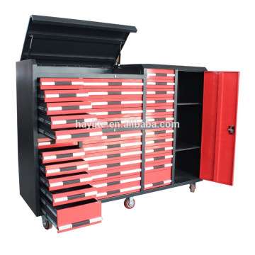 35 drawers garage tool cabinet with aluminum handle